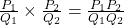 Rendered by QuickLaTeX.com \frac{P_1}{Q_1} \times \frac{P_2}{Q_2} = \frac{P_1P_2}{Q_1Q_2}