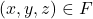 Rendered by QuickLaTeX.com (x,y,z)\in F