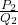 Rendered by QuickLaTeX.com \frac {P_2}{Q_2}