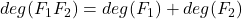 Rendered by QuickLaTeX.com deg(F_1F_2) = deg(F_1) + deg(F_2)