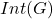 Rendered by QuickLaTeX.com Int(G)
