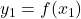 Rendered by QuickLaTeX.com y_1 = f(x_1)