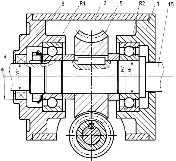 dessin industriel roulement