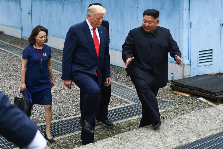 Trump et Kim Jong Un