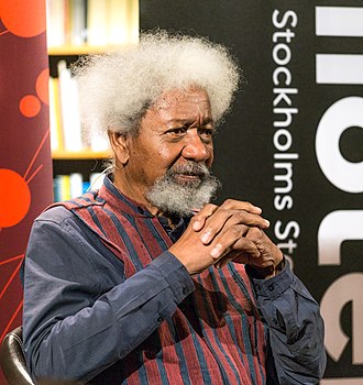 Littérature africaine - Wole Soyinka - Photo de Frankie Fouganthin (CC BY-SA 4.0)