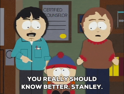 Ne pas l'interrompre en l'écoute active south park