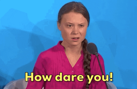 Greta Thunberg : comment osez-vous !