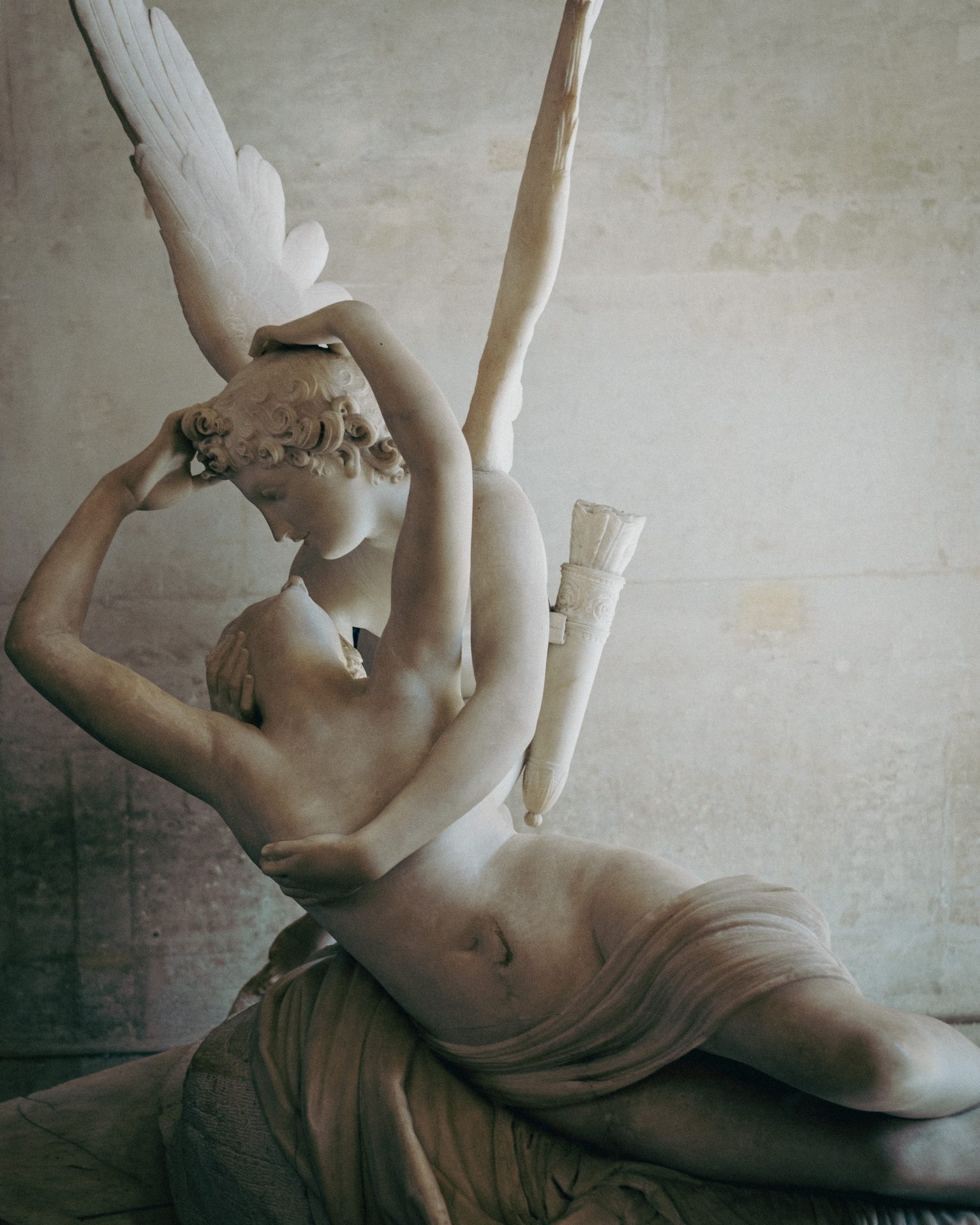 Psyché ranimée par le baiser de l’Amour (Eros), Antonio Canova