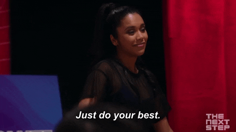 Une femme t'incite à faire de ton mieux !