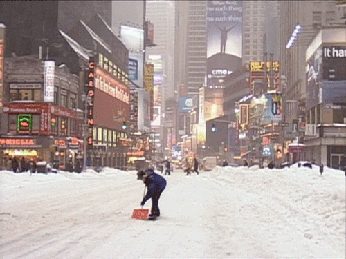 La périphrase s'amuse avec la neige