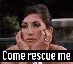 princesse qui attend qu'on la sauve