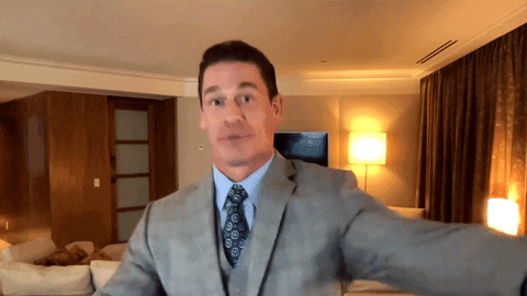 John Cena regardant sa montre : « c'est beaucoup trop long ! »