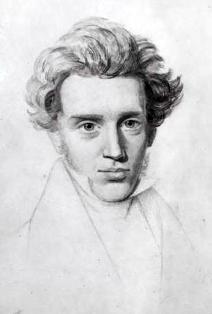 portrait de kierkegaard