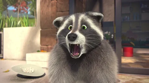 Un raton laveur choqué par ton mauvais emploi de la tautologie