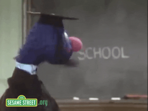 Professeur au tableau