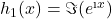 h_1(x)=\Im(e^{\i x})