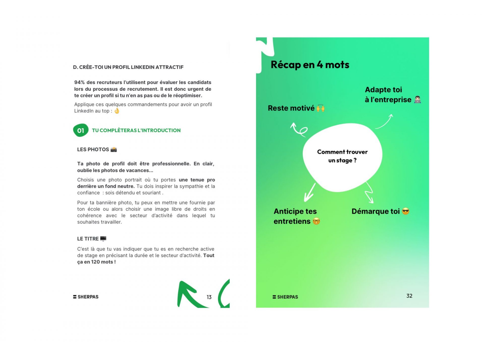 Trouver un stage extrait 3