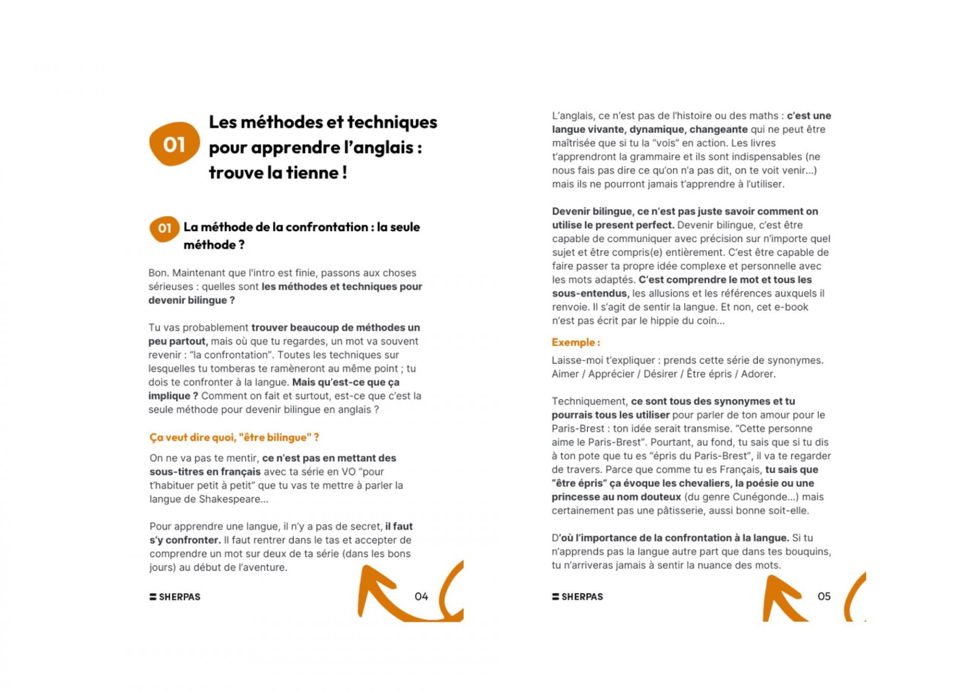 guide anglais extrait 1