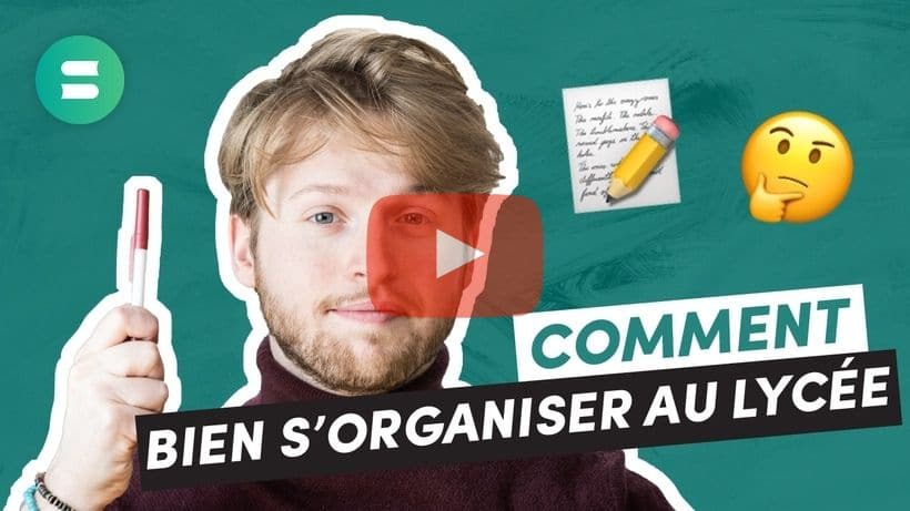 Comment s’organiser efficacement au lycée ? (+ planning de travail) 