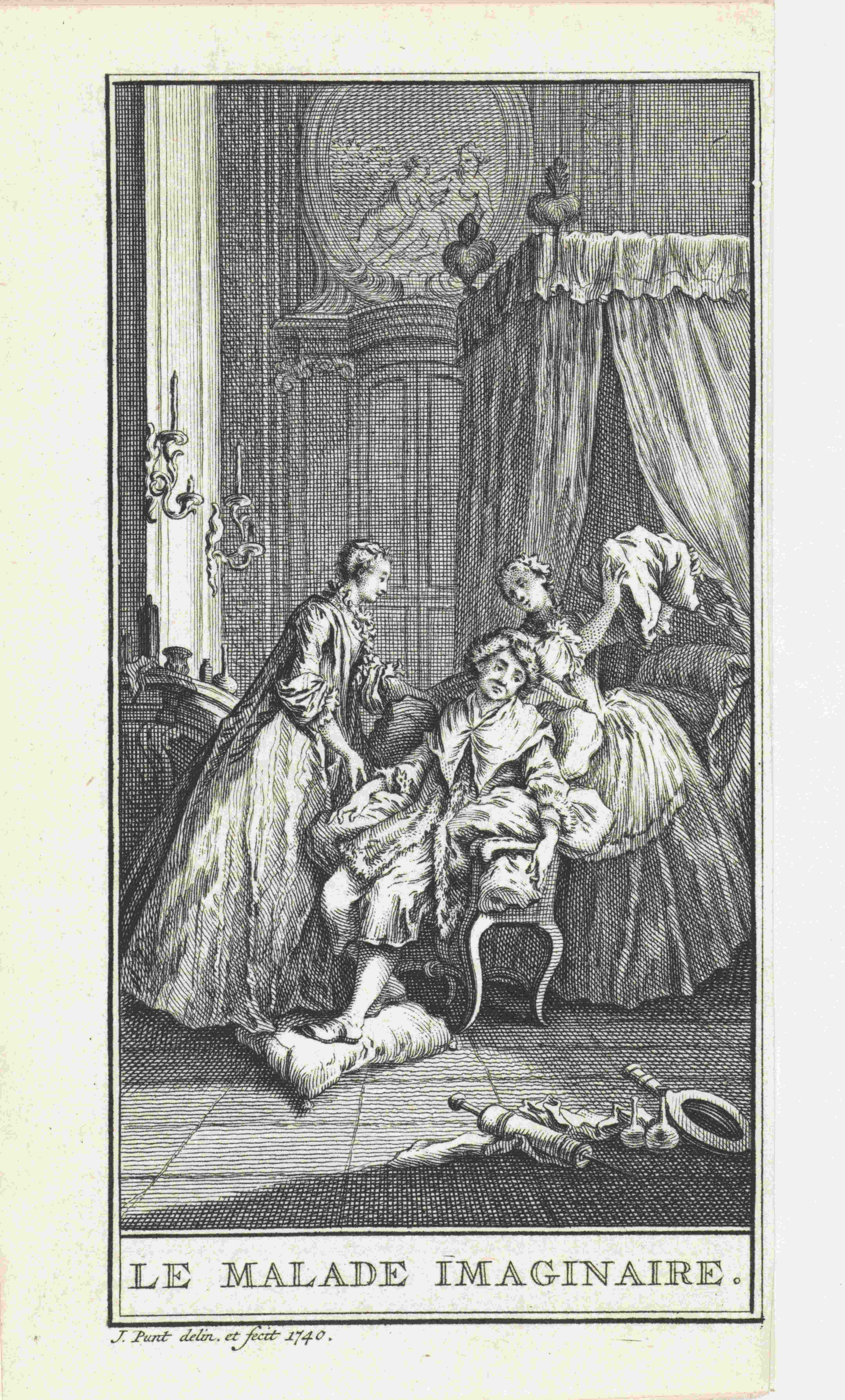 le malade imaginaire estampe