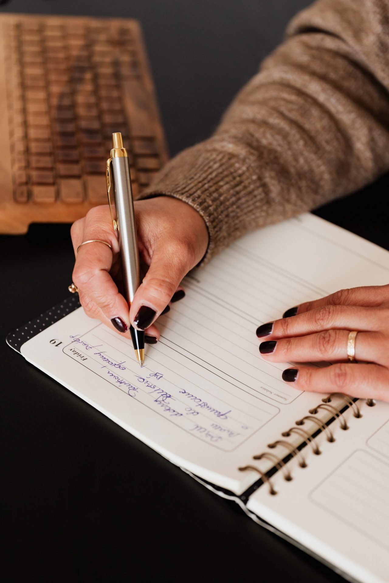 comment utiliser l'agenda