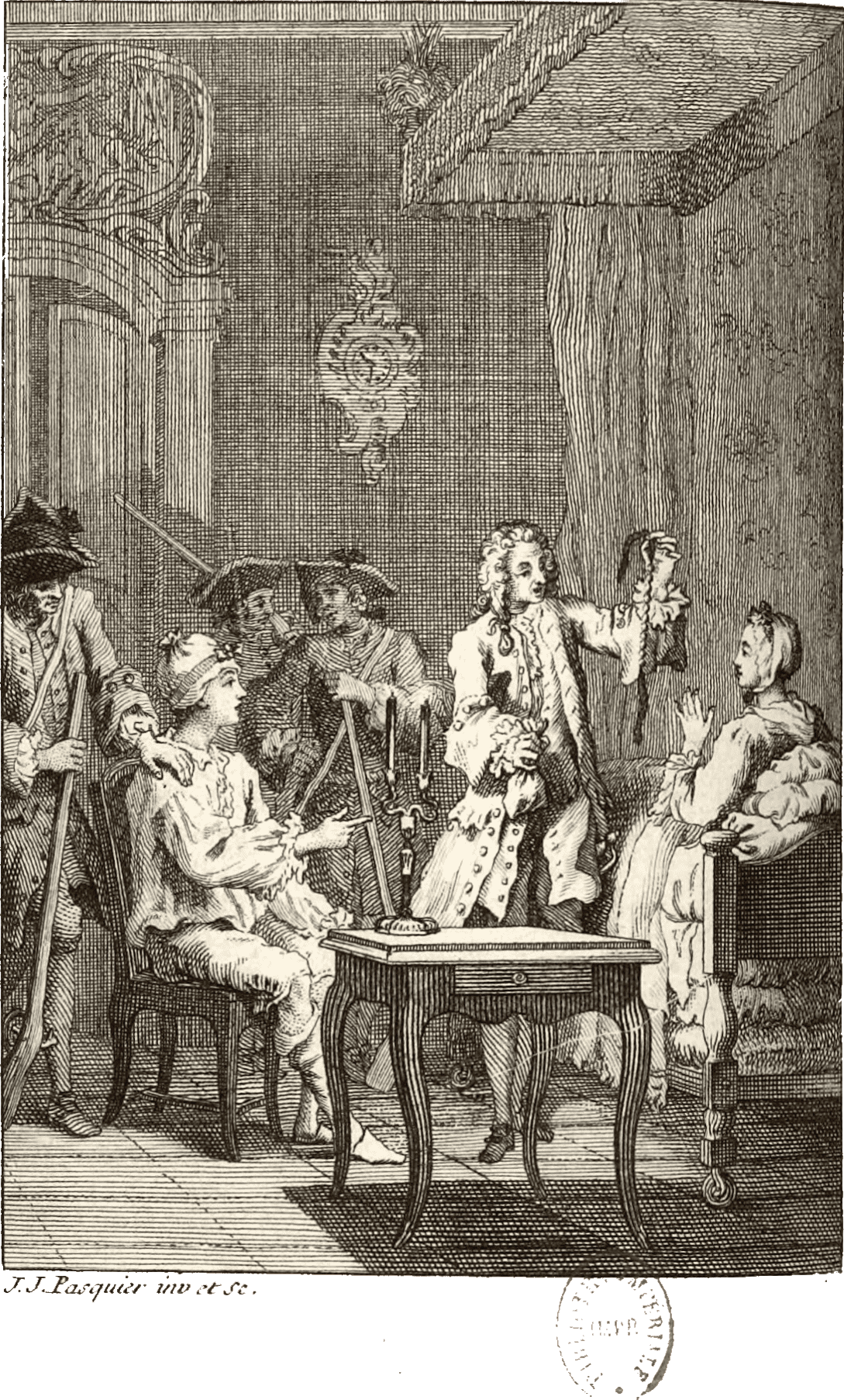 La mort de Manon Lescaut.