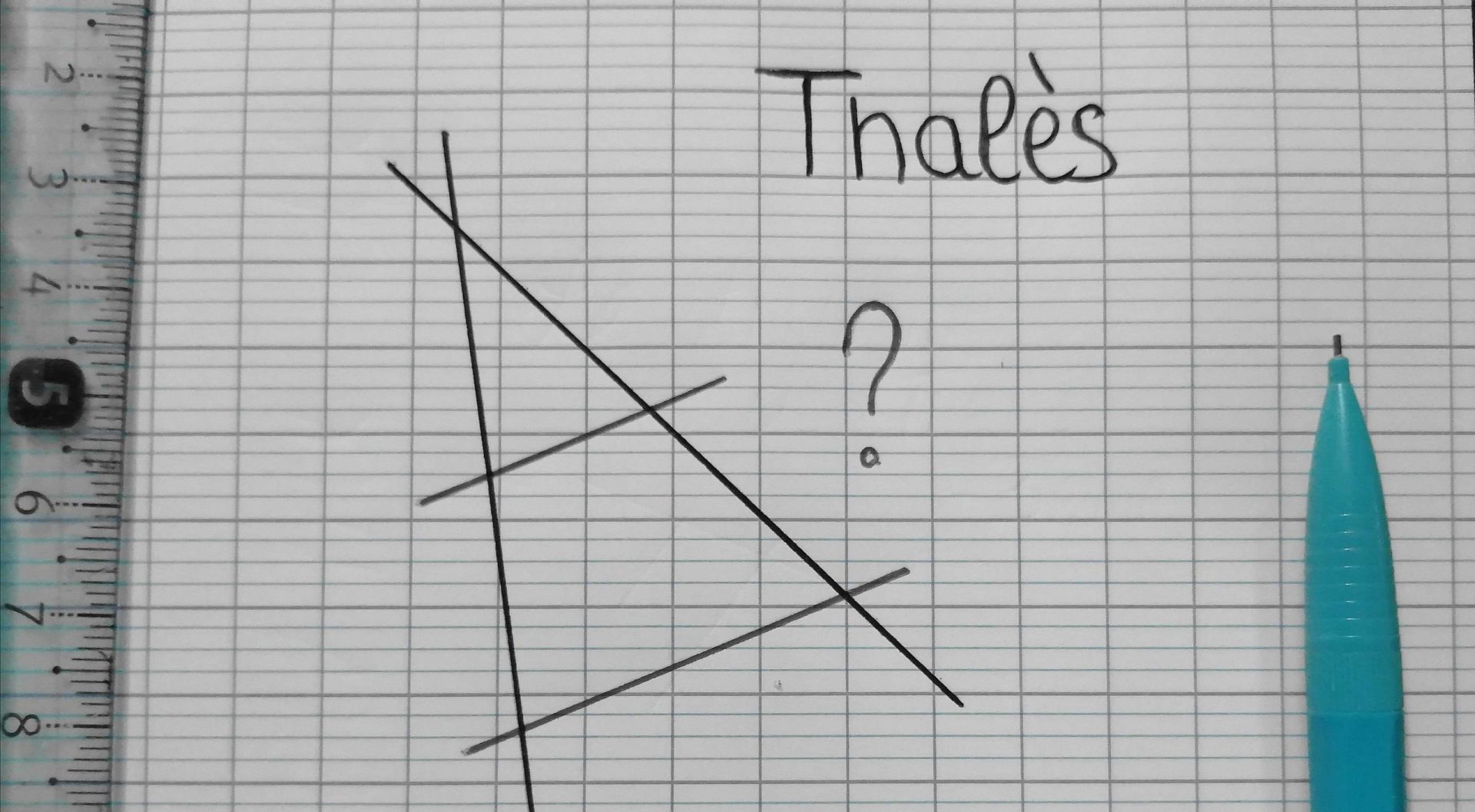 Théorème de Thalès : quésaco ? 