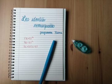 Tout savoir sur les identités remarquables – 3ᵉ 