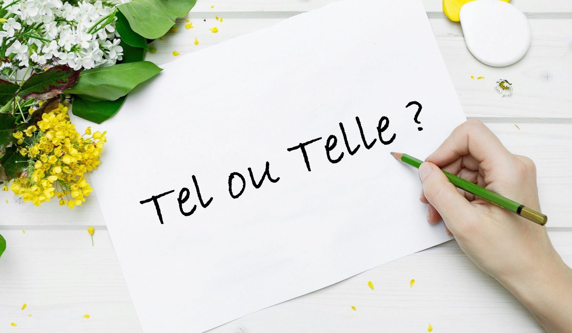 Tel ou telle : comment choisir ? ​