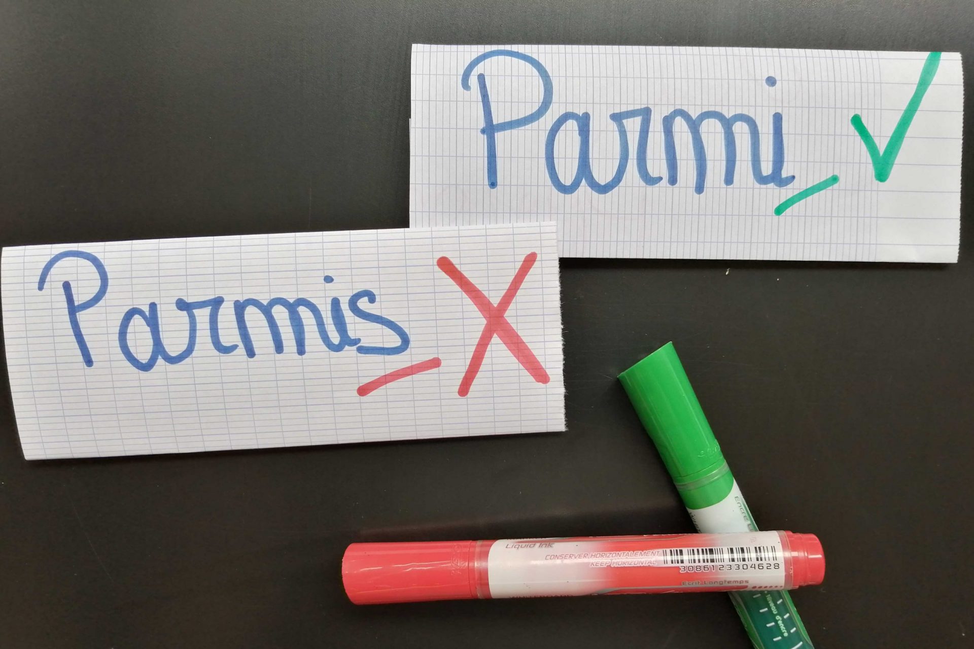 Parmi ou parmis ? Telle est la question ! 