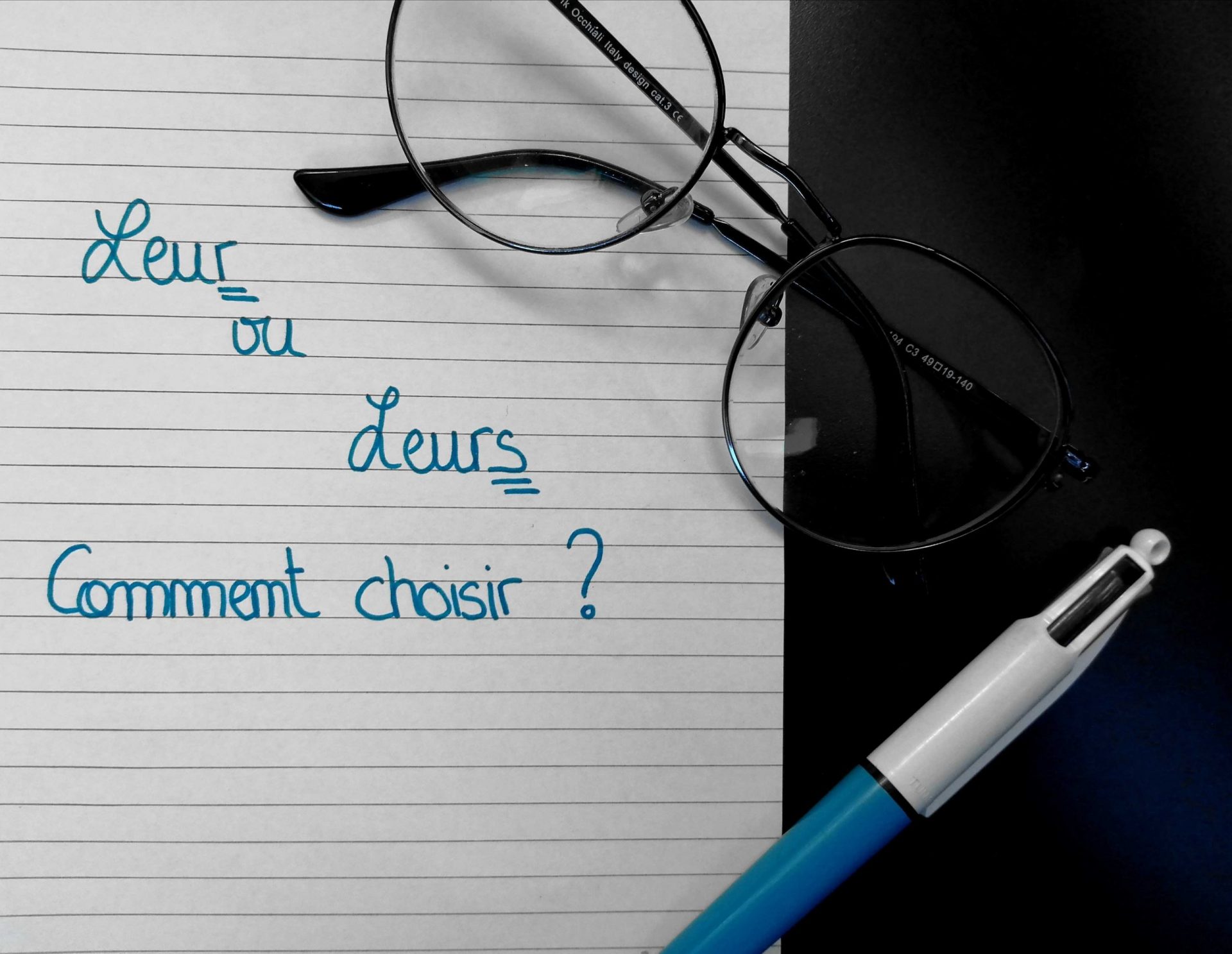Leur ou leurs : comment choisir ? 
