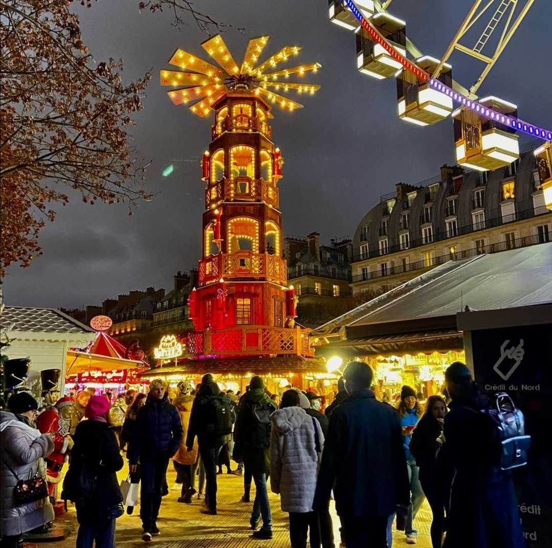 Les plus beaux marchés de noël - paris @m.voyageur