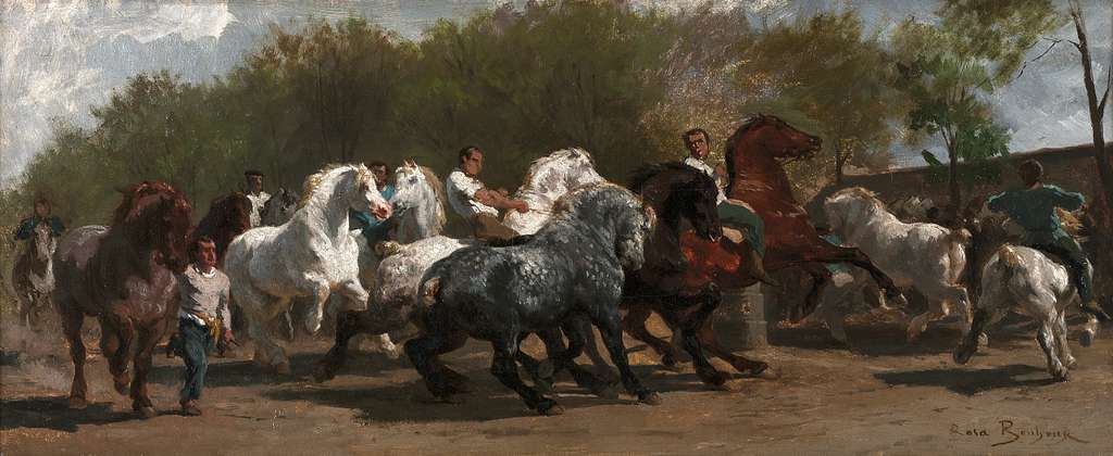 Le Marché aux chevaux de Rosa Bonheur