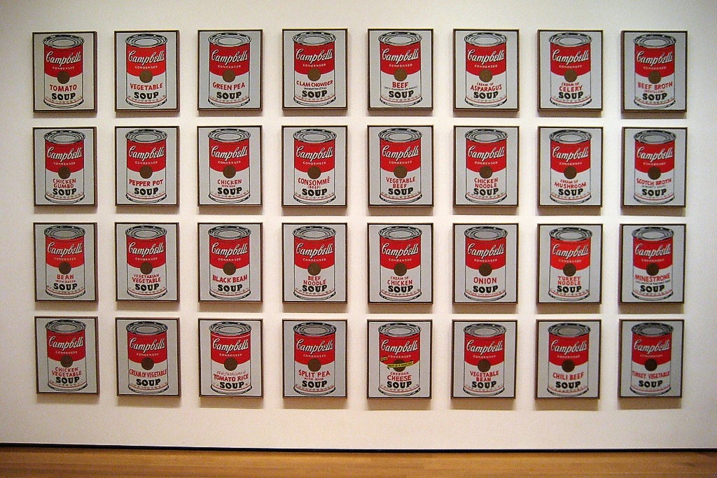campbell's soup cans andy warhol