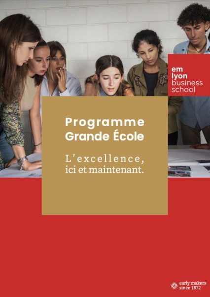 Brochure PGE emlyon business school