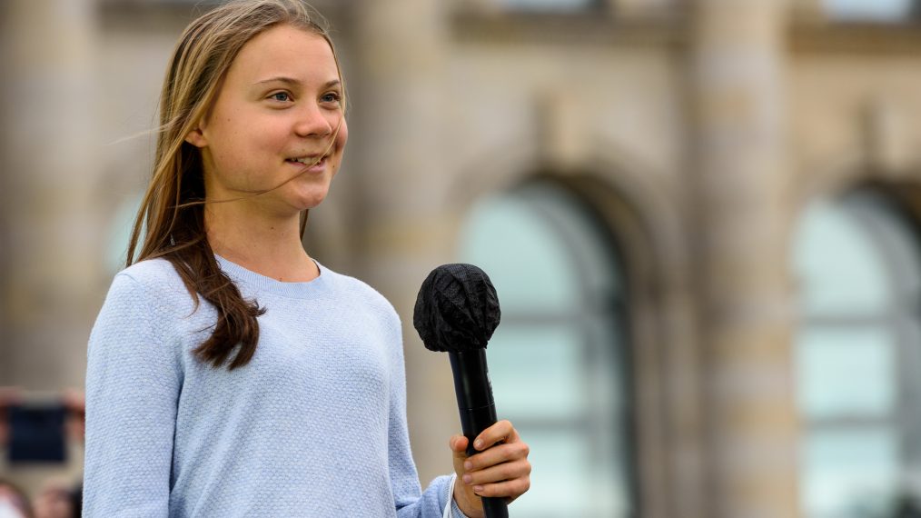 greta thunberg portrait