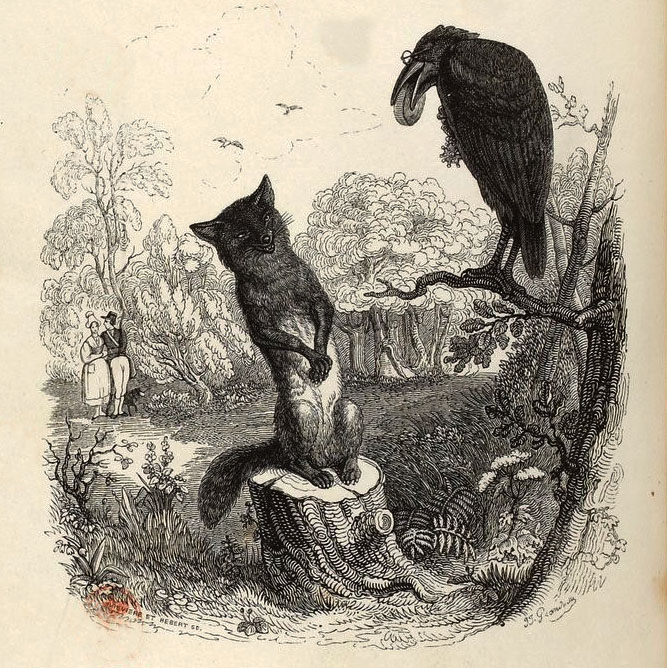 Le corbeau et le renard
