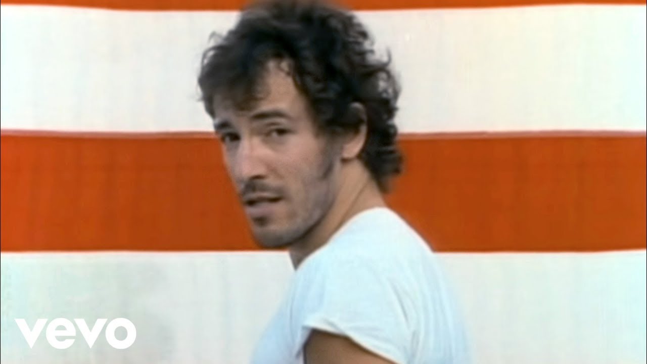 Bruce Springsteen chante born in the USA