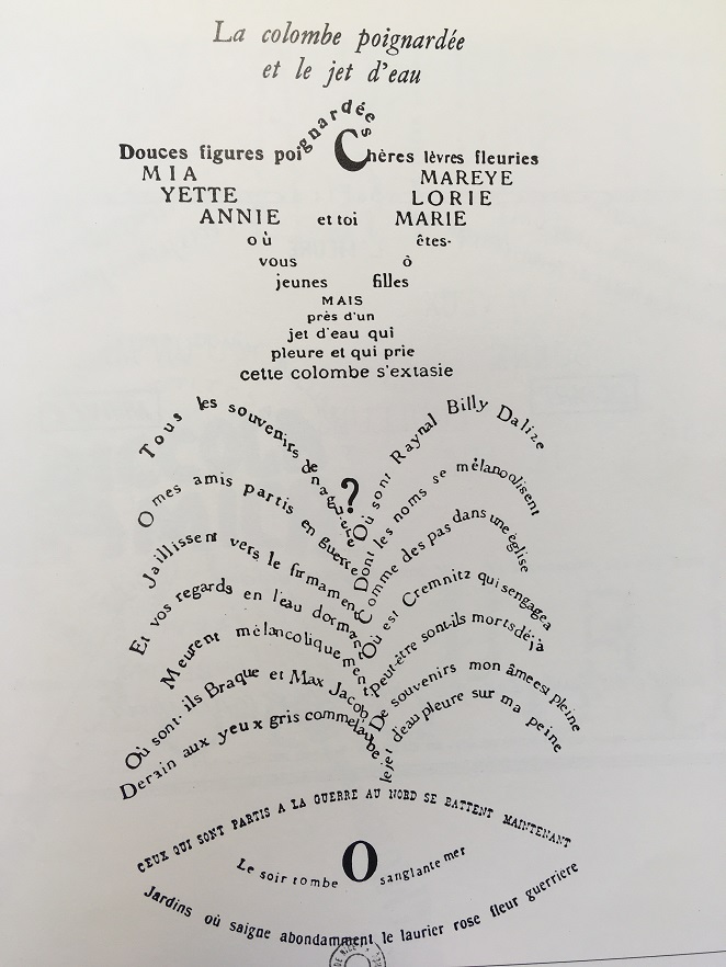 Un exemple de caligramme