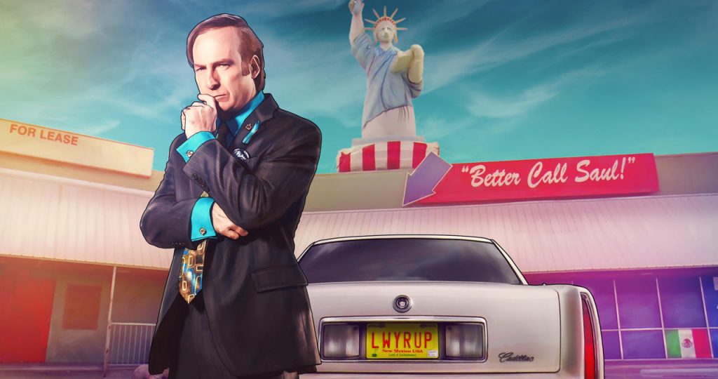 Une affiche de Better Call Saul.