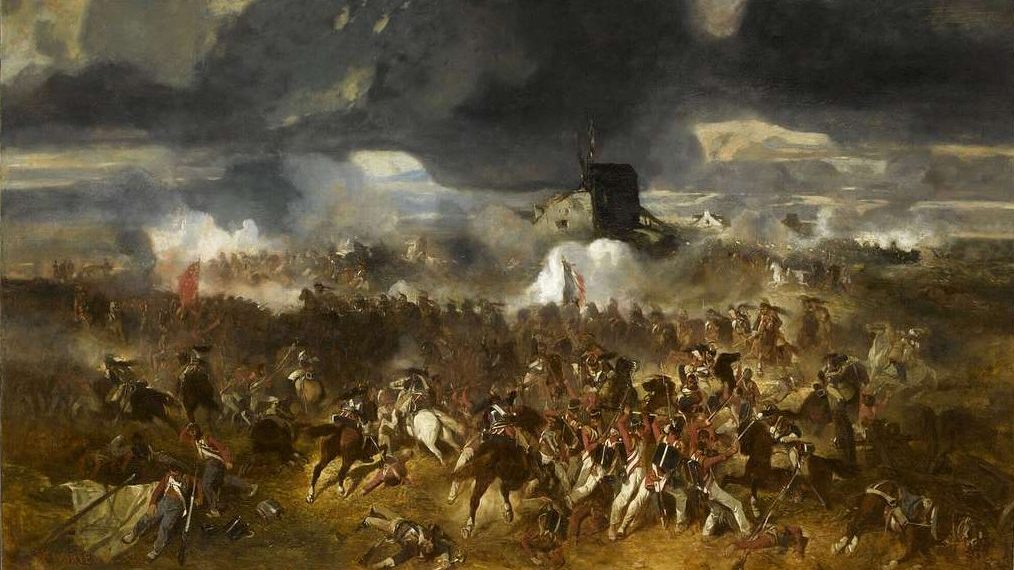La bataille de Waterloo, 1915 par Clément-Auguste Andrieux