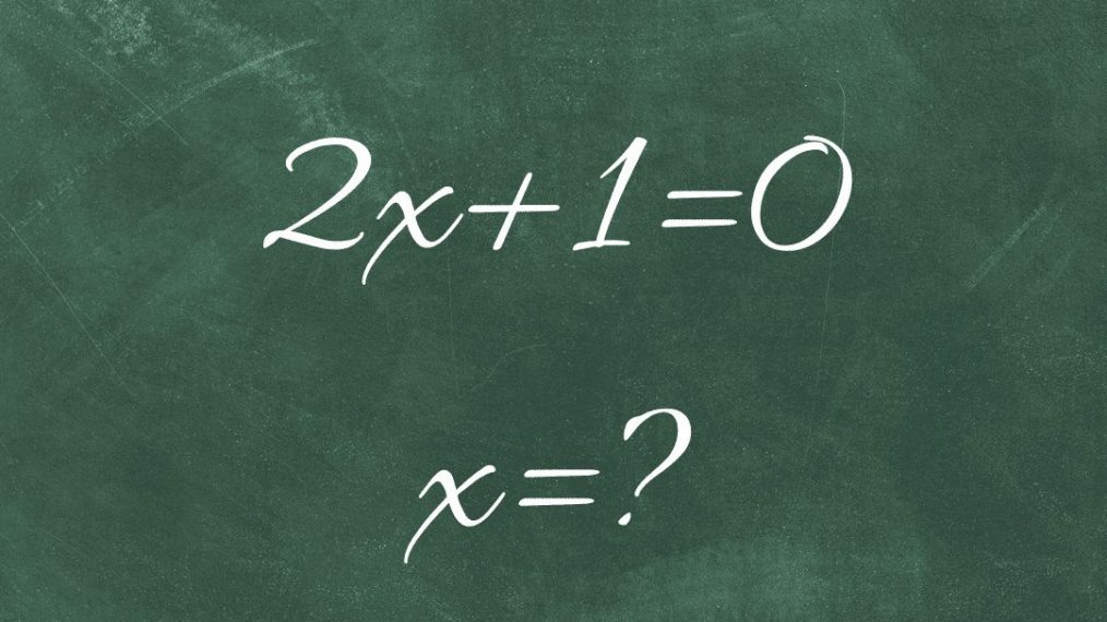 équation et inéquation