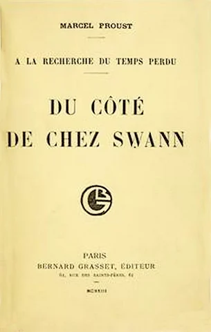 Titre du livre « Du côté de chez Swann » de Marcel Proust