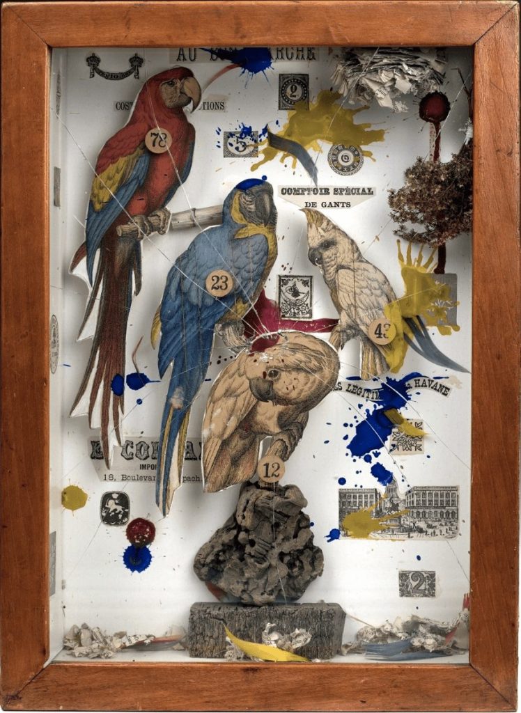 Habitat Group for a Shooting Gallery - Joseph Cornell (1943)