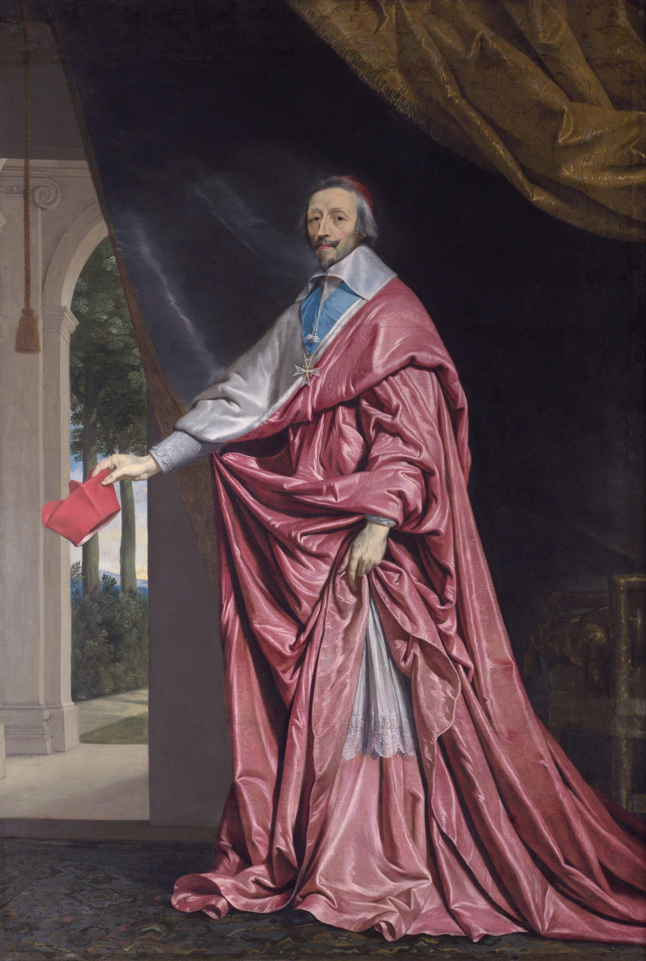 Peinture du Cardinal de Richelieu, Philippe de Champaigne