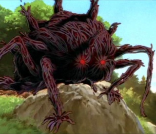 Le Tatari (malédiction) dans Princesse Mononoké