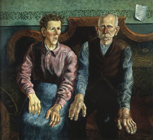 Portrait des parents de Picasso, réalisé par l’artiste (1924)