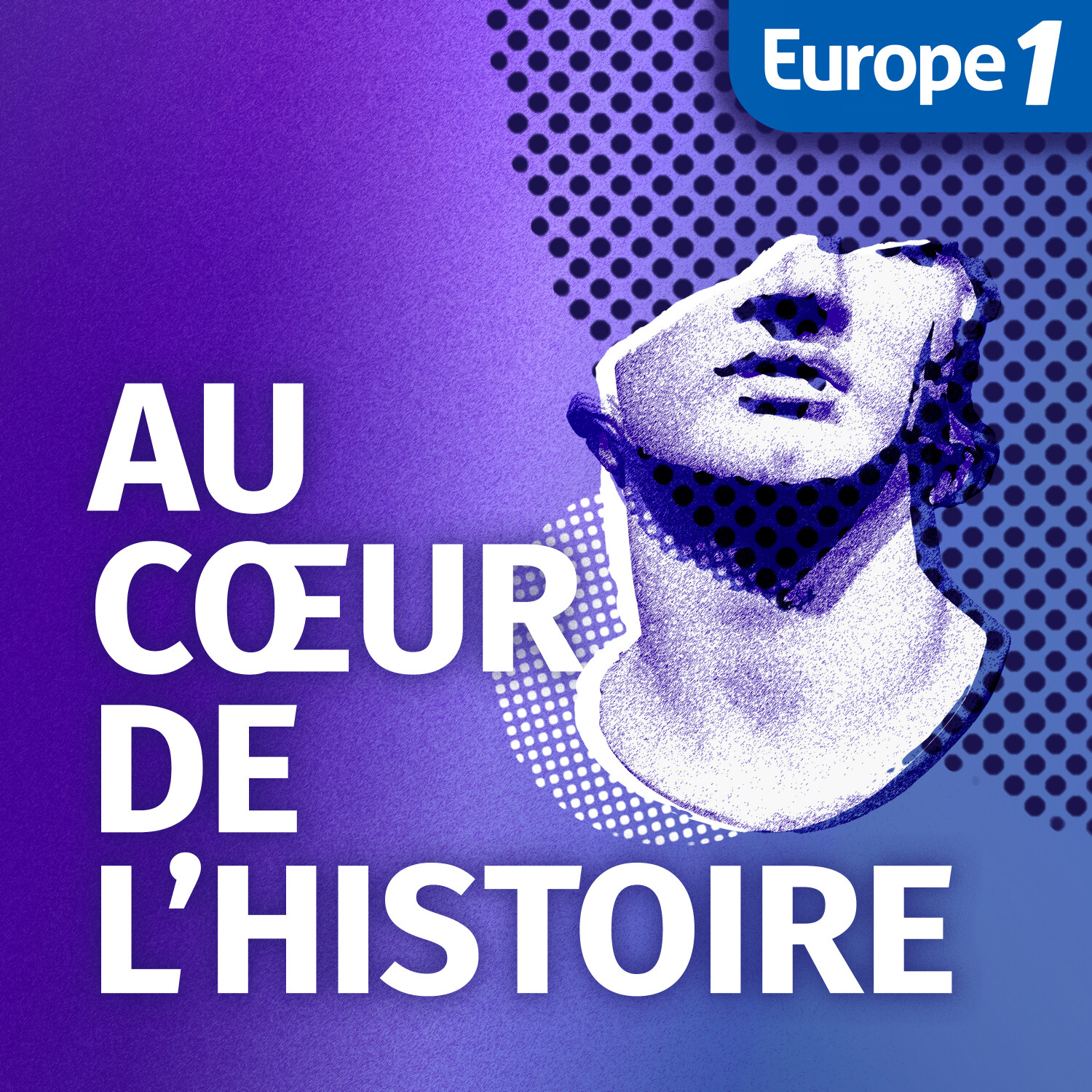 affiche du podcast au coeur de l'histoire