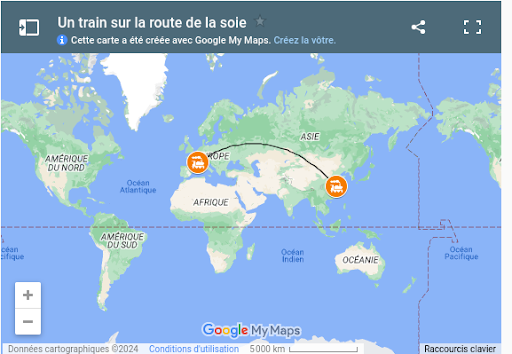 chemin de fer nouvelle route de la soie
