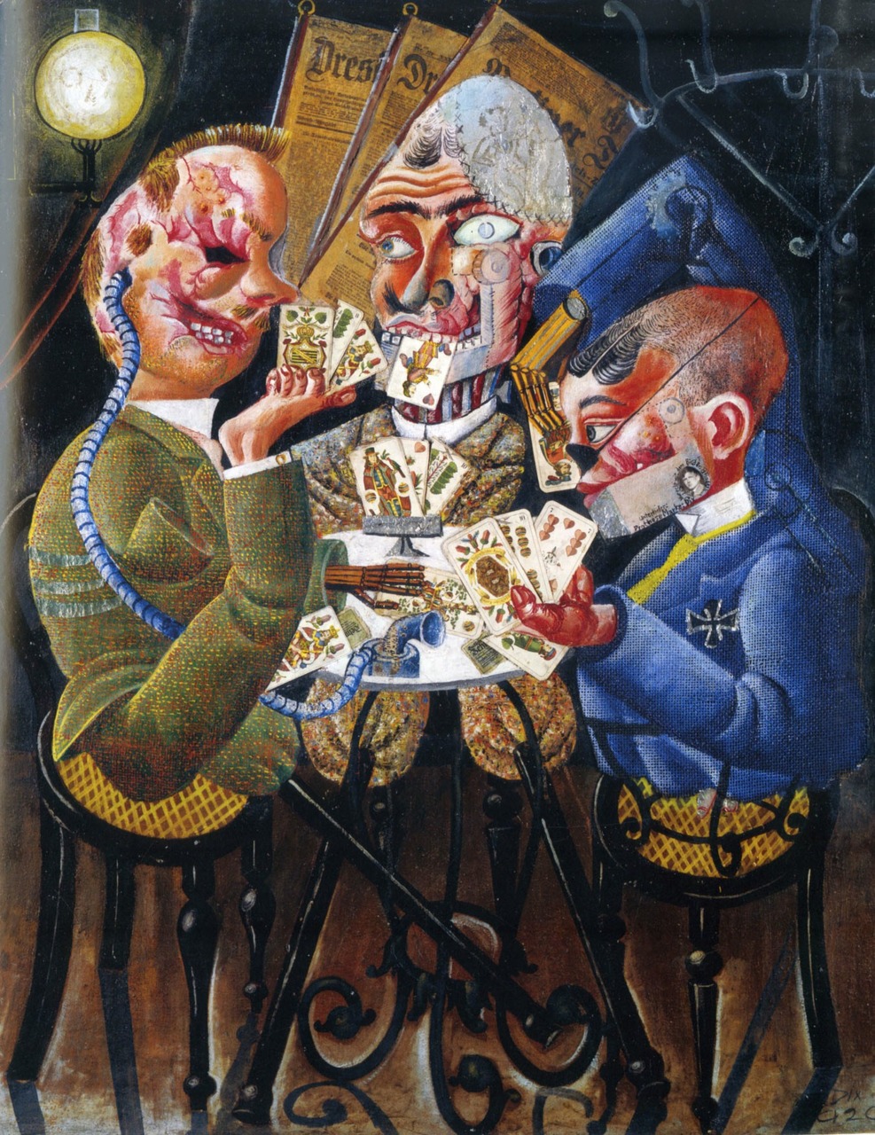 joueurs de skat Otto dix